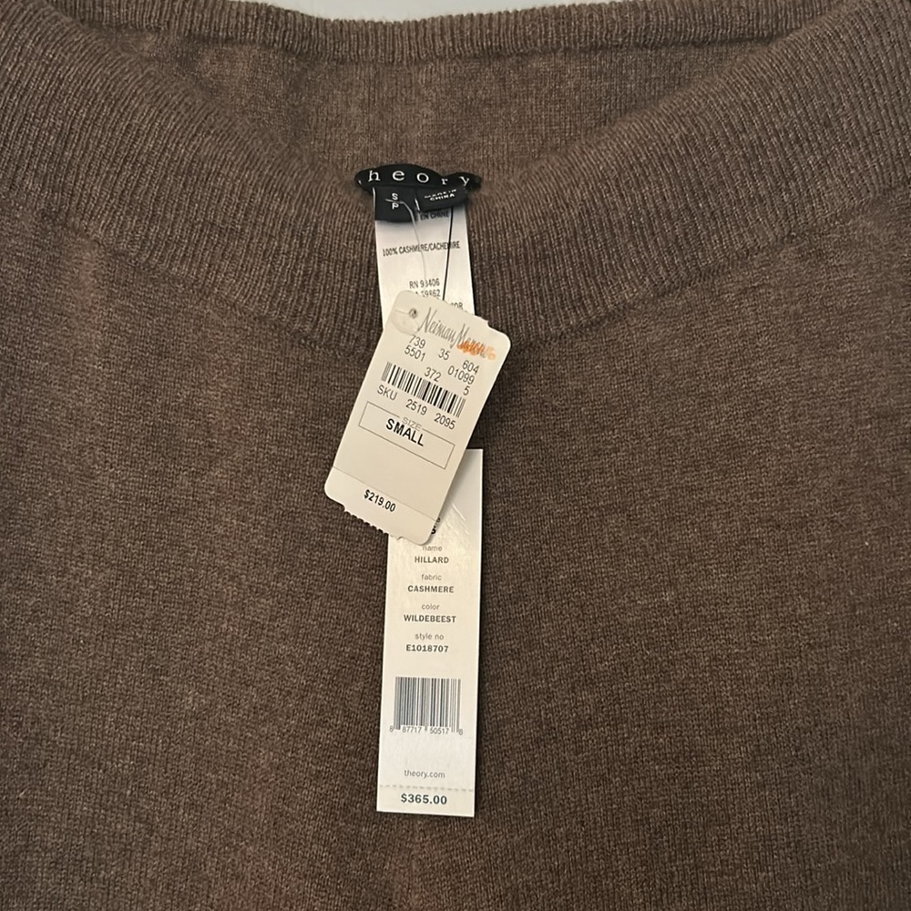 Theory Brown Cashmere Leggings from Neiman Marcus - Picture 2 of 8